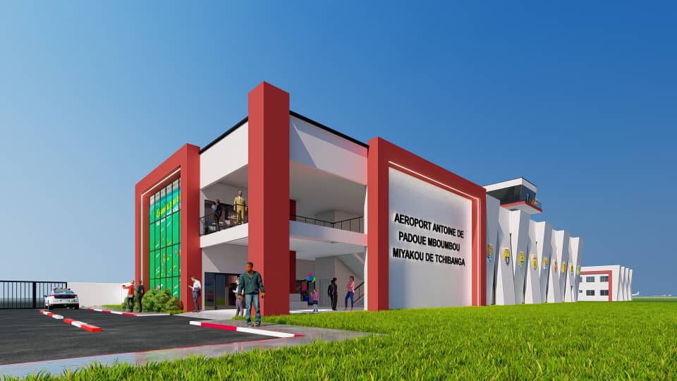 Tchibanga : Lancement des travaux de l’aéroport