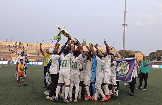 National-Foot 1 : Mangasport sacré au bout du suspense, Stade Mandji brisé aux portes du titre
