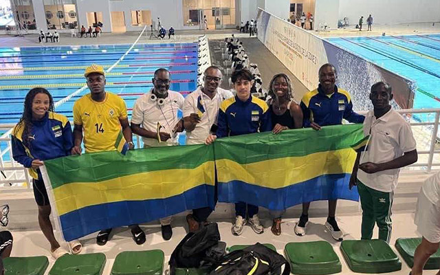 Natation : le Gabon décroche neuf médailles au Championnat d’Afrique Zone 2 à Dakar