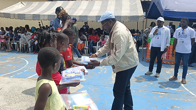 Port-Gentil : plus de 4 000 kits scolaires pour alléger le poids de la rentrée