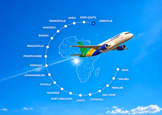 Libreville, capitale de l’aviation africaine : FlyGabon accueille l’AFRAA, les taxes en toile de fond