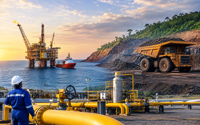 Pétrole, manganèse, gaz : le trio qui redresse les activités extractives gabonaises au 2e trimestre