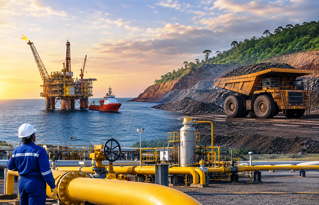 Pétrole, manganèse, gaz : le trio qui redresse les activités extractives gabonaises au 2e trimestre