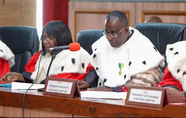 Cour des Comptes : Pamphile Moussavou Ibouanga installé, les grands défis déjà posés