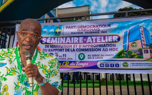 Gabon : le PDG ouvre le chantier de sa refondation avec 75 recommandations