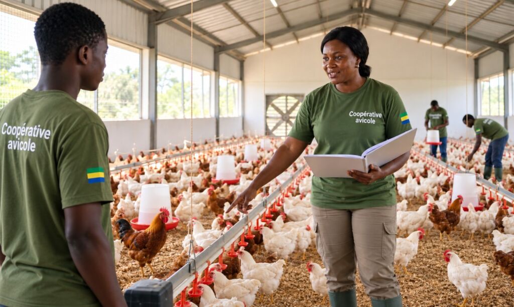 Poulet de chair : le Gabon prépare ses coopératives à l’après-importations