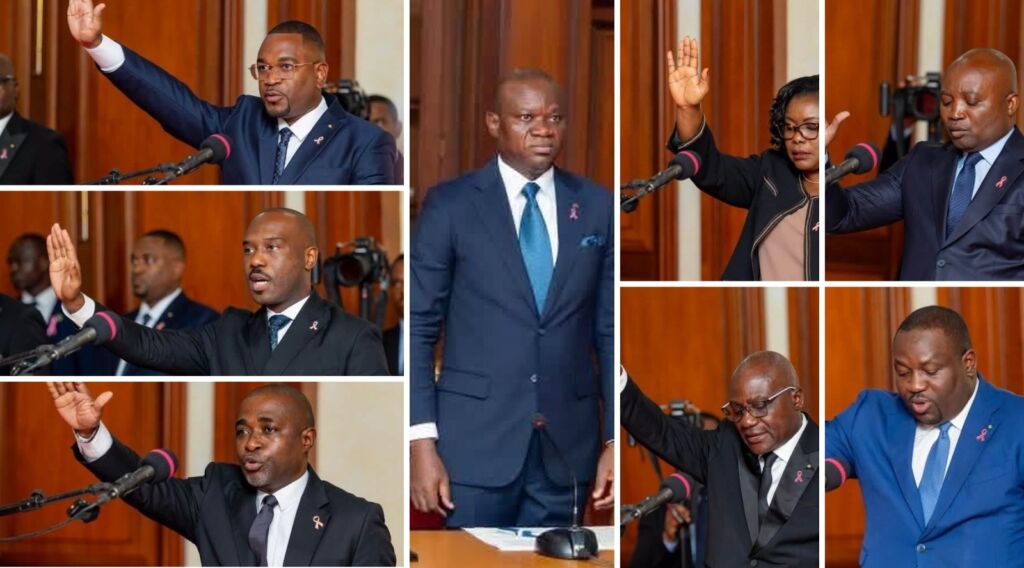 Gouvernement : Oligui Nguema place ses huit nouveaux ministres sous obligation de résultats